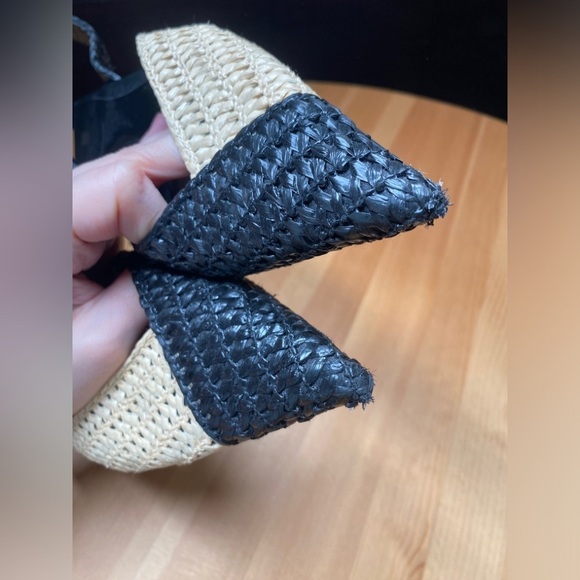 Zara Limited Edition Raffia Slingback Sandal Flats - Picture 7 of 7